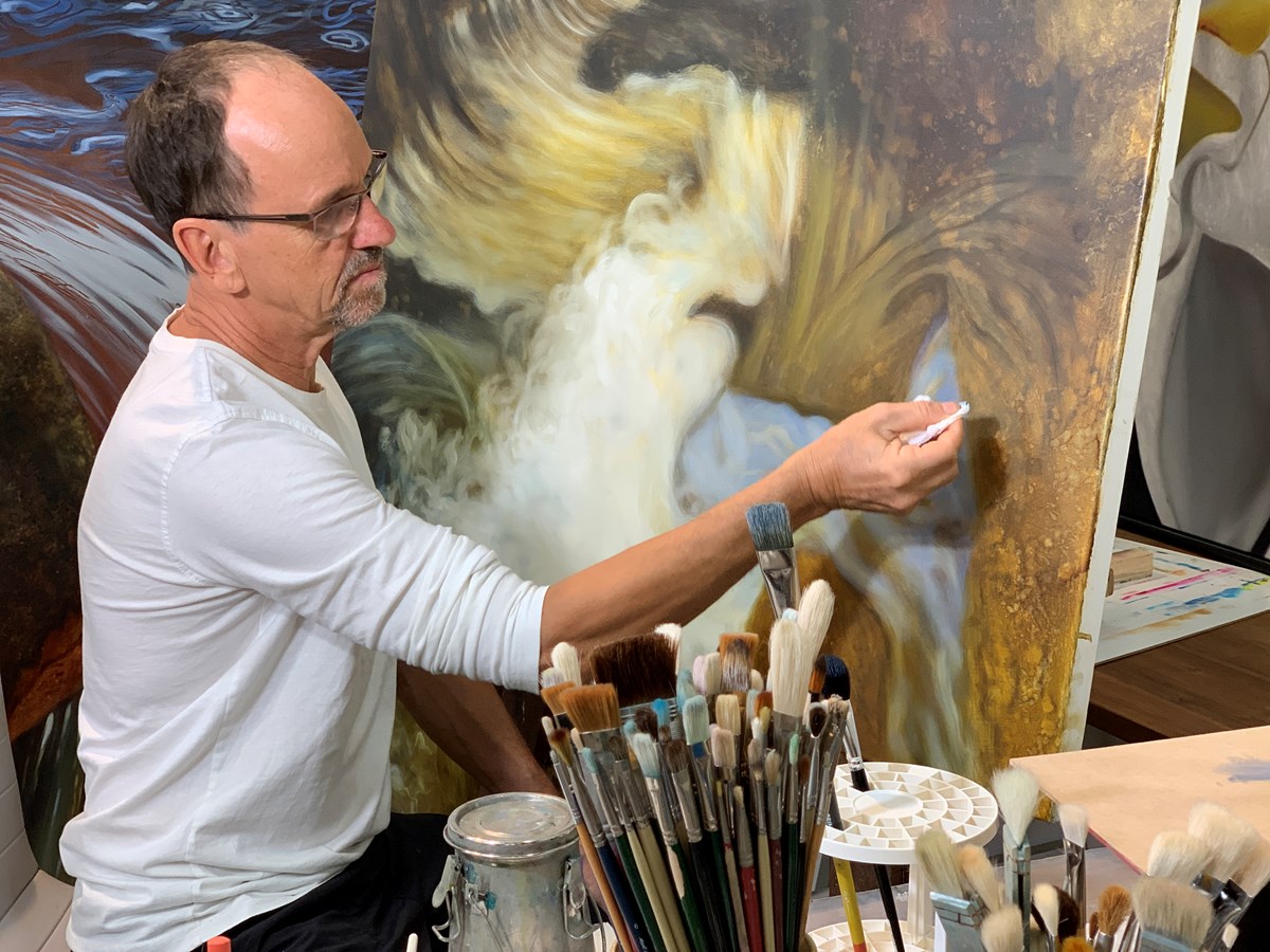Marcel Despiens has been painting in Australia for over 30 years