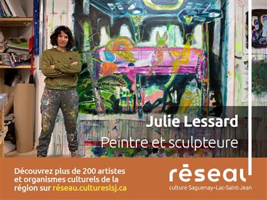 Julie Lessard - Peintre et sculpteure