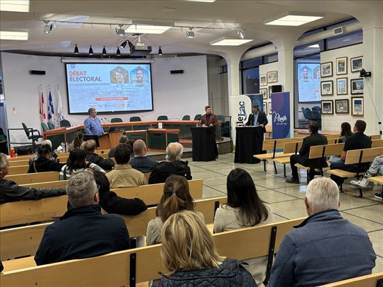 Place au débat électoral à Dolbeau-Mistassini