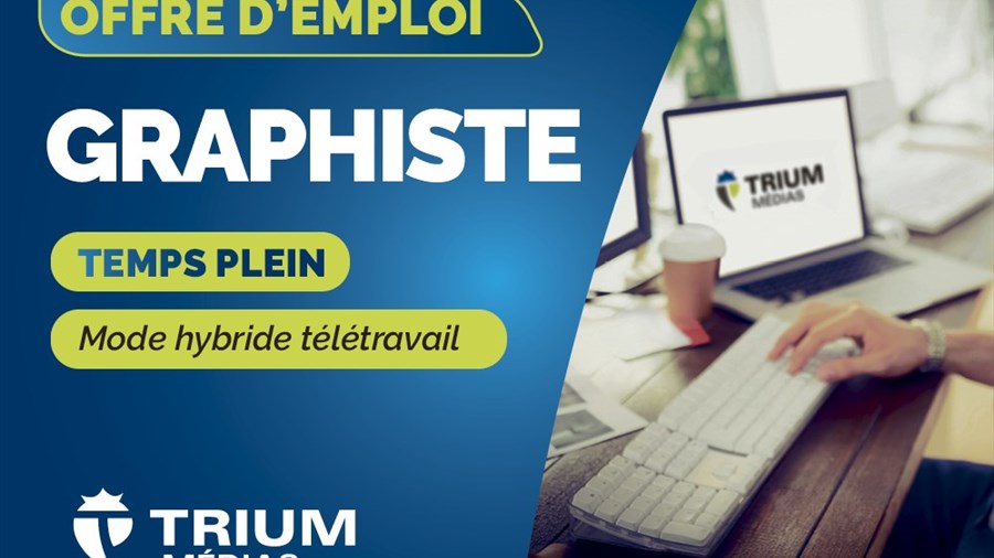 Trium Médias recherche un(e) graphiste