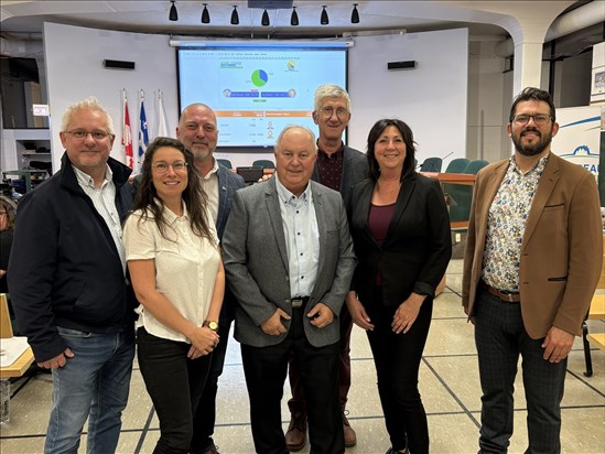 Nouveau conseil municipal élu à Dolbeau-Mistassini