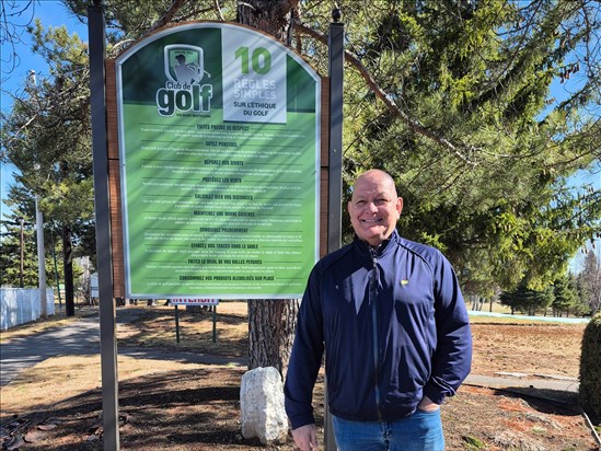Sylvain Paquette veut propulser le Club de golf de Dolbeau-Mistassini vers de nouveaux sommets 
