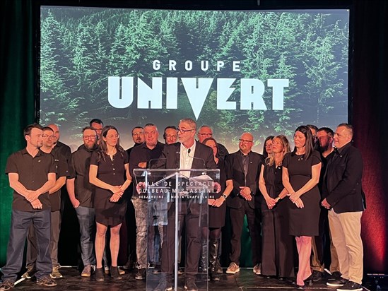 Les coopératives forestières de Girardville et de Petit Paris deviennent Univert