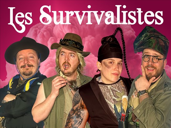 Les Survivalistes, pièce présentée par Jimmy Doucet à Vauvert 