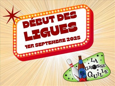 C’est l’heure de s’inscrire aux ligues de quilles
