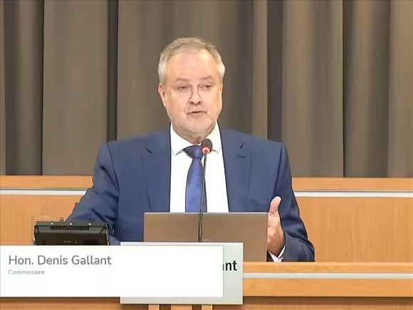 Dépôt du rapport Gallant ce lundi 