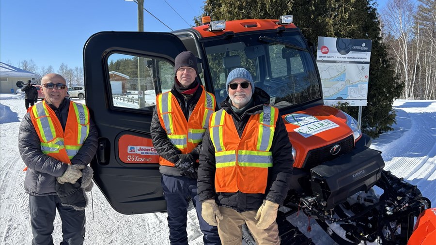 La CAIRV se modernise avec l’achat d’un côte‑à‑côte