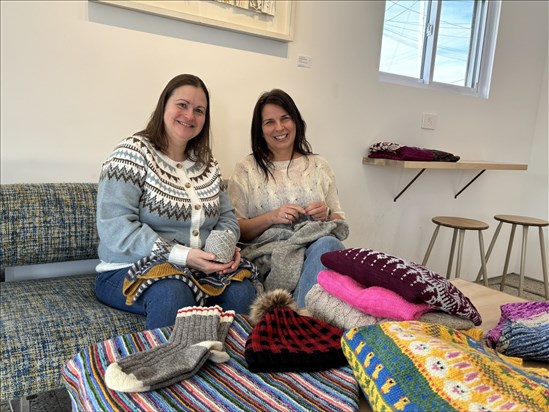 Un espace pour partager la passion du tricot à Normandin