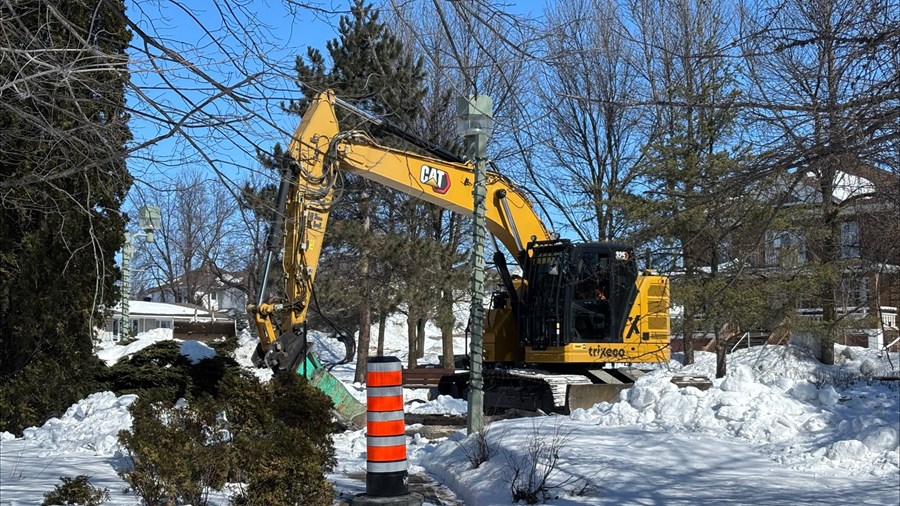 La fontaine du parc du Centenaire est démolie