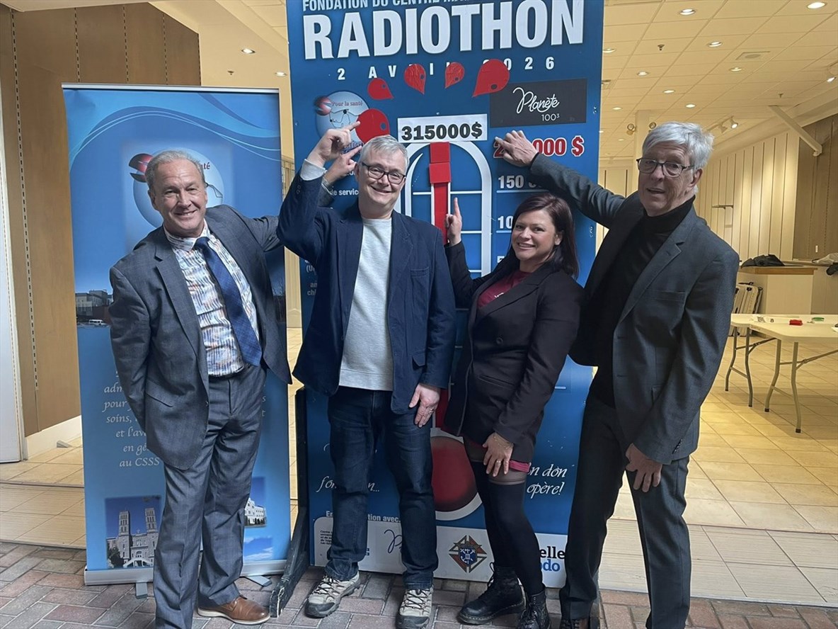 Un objectif largement dépassé pour le 24e Radiothon de la Fondation
