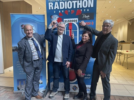 Un objectif largement dépassé pour le 24e Radiothon de la Fondation