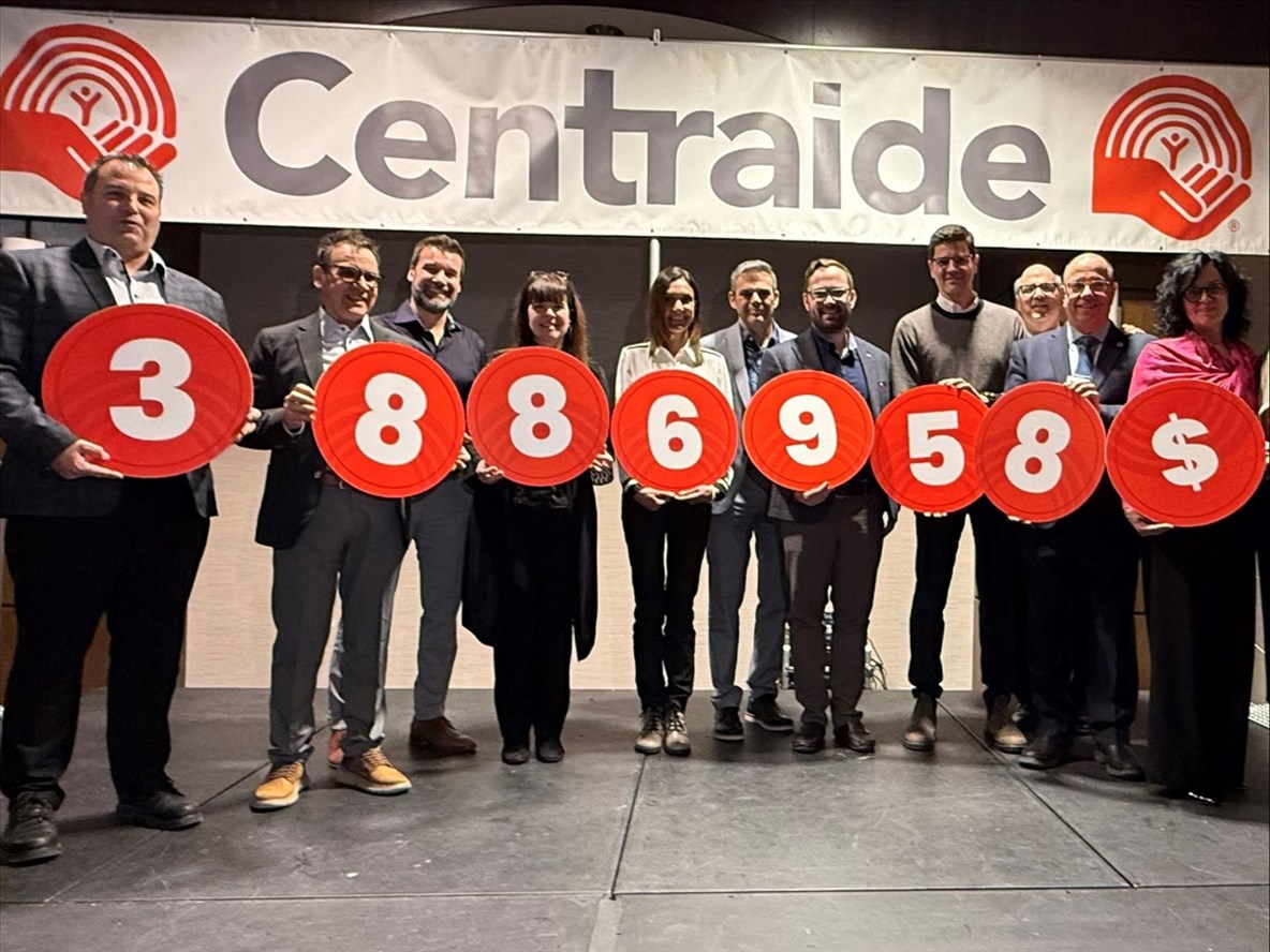 Centraide Saguenay–Lac-Saint-Jean a amassé un montant record 