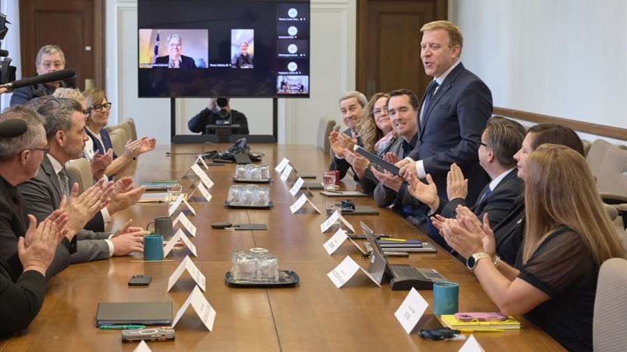 Première réunion du Conseil des régions du gouvernement Québec