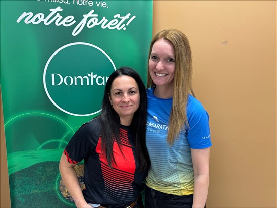 Deux coureuses unissent leurs forces pour Leucan