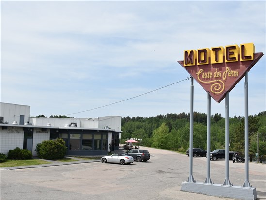 Incendie au Motel Chute des Pères à Dolbeau-Mistassini