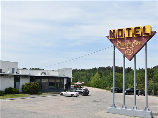 Incendie au Motel Chute des Pères à Dolbeau-Mistassini
