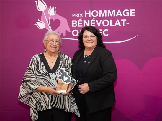 Deux bénévoles de la région honorés aux prix Hommage bénévolat-Québec