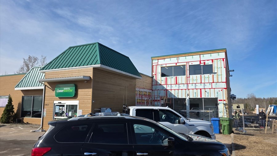 Le chantier du Marché Girardville progresse