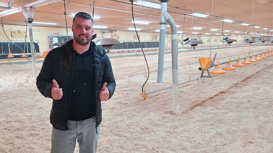 « On voulait se diversifier. Le poulet s’est présenté comme une belle opportunité », dit Christopher Laroche