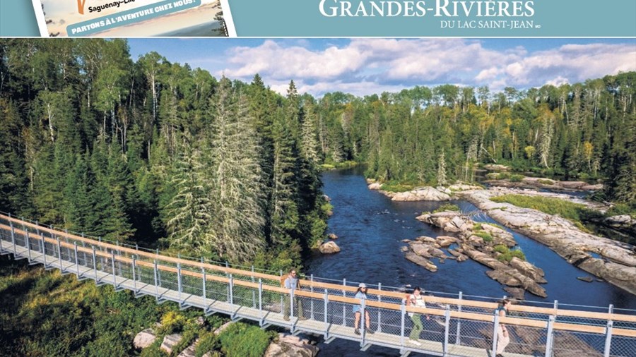 Aventure nature et découvertes au Parc régional des Grandes-Rivières du lac Saint-Jean