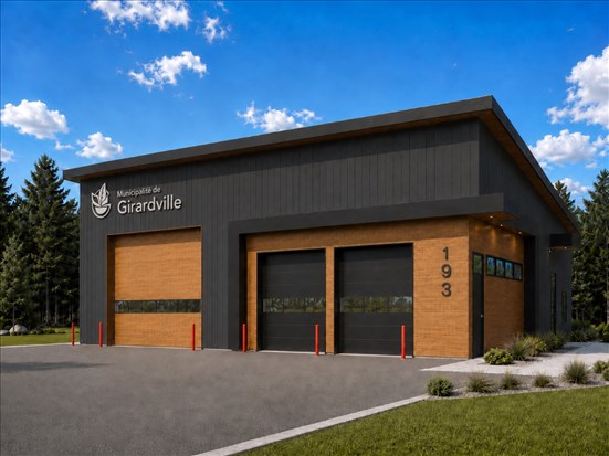 Un nouveau garage municipal pour Girardville