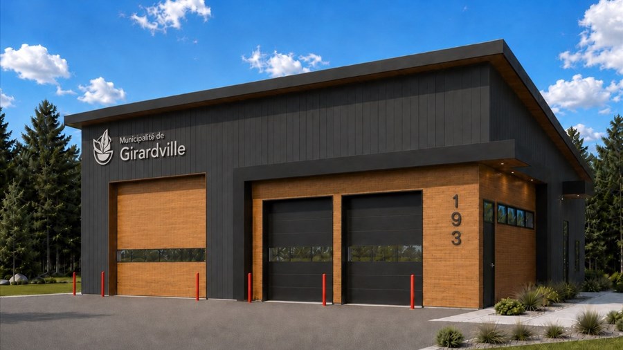 Un nouveau garage municipal pour Girardville