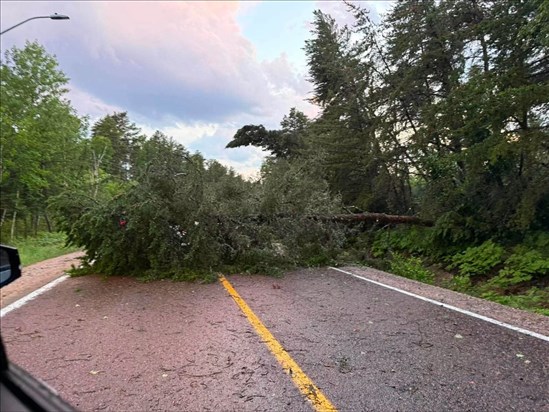 Vauvert durement touché par les orages de mercredi soir
