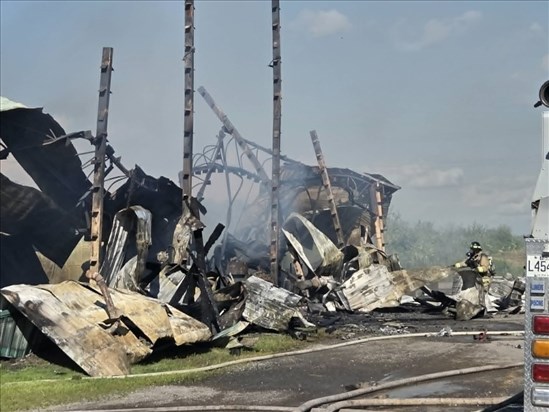 Incendie majeur dans un poulailler de Nutrinor