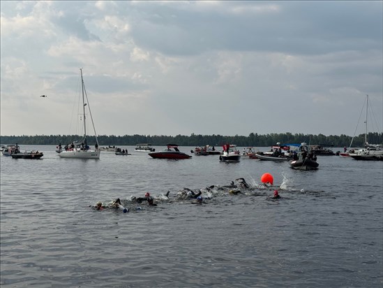 Départ lancé pour la Traversée internationale du lac Saint-Jean