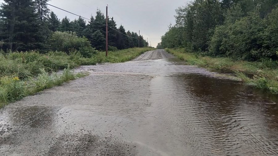 Inondation mineure : le Rang 6 fermé à Saint-Jeanne-d’Arc