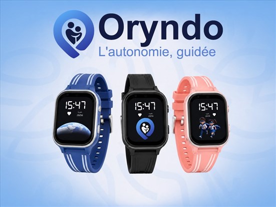 Oryndo : une montre GPS 4G pour enfants pensée au Québec afin d'allier autonomie et sécurité